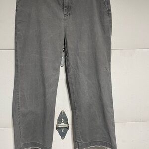 ATM Anthony Thomas Melillo Gray Cropped Pants